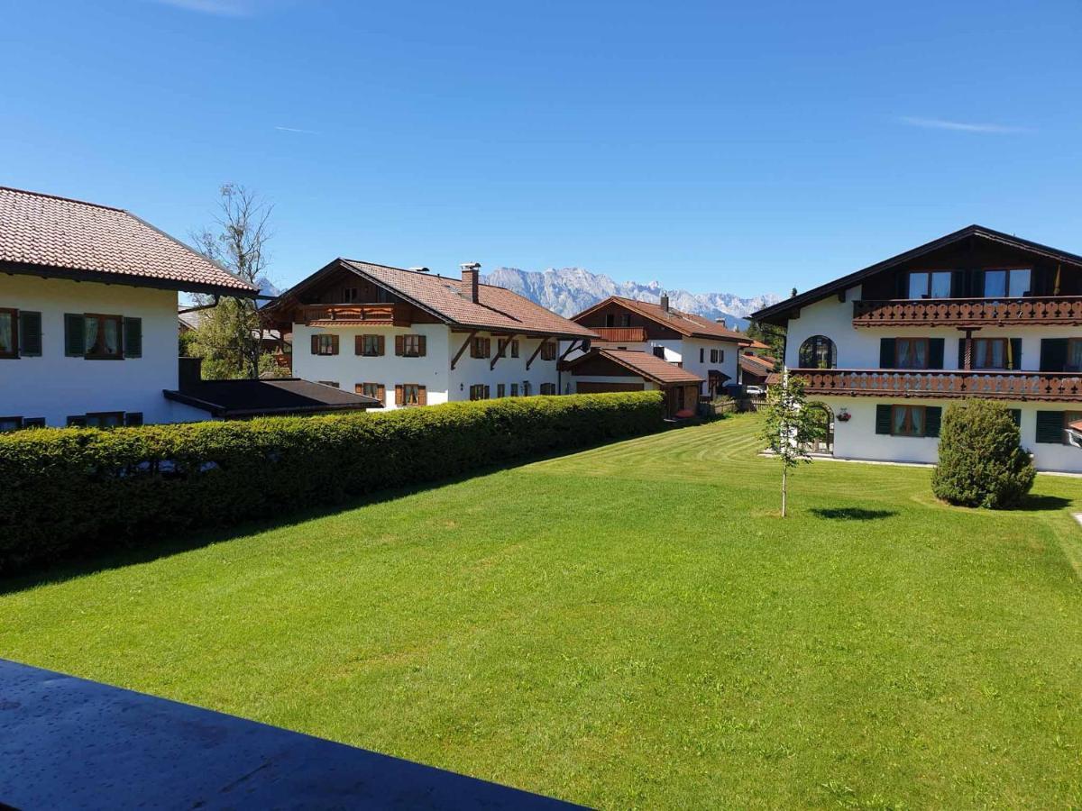Gaestehaus Bergblick Wallgau Exterior foto